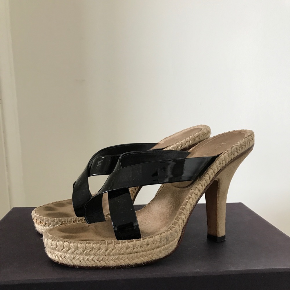 100% Authentic Vintage Prada’s Low heel Sandal
